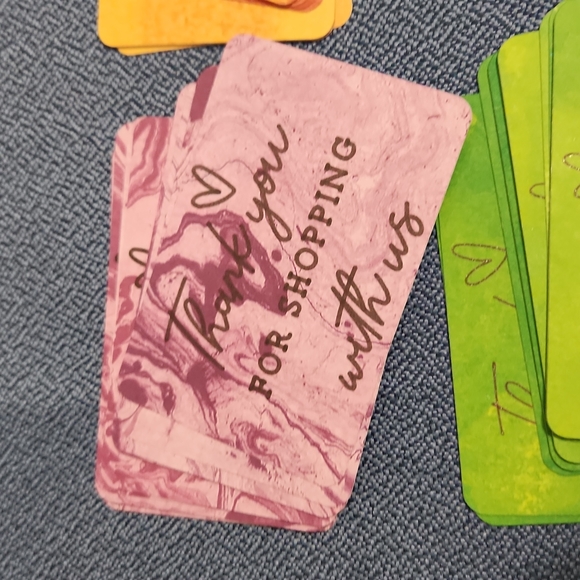 72/$10 pieces Business Thank you Card. - Picture 8 of 9